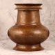 Antique Brown Holy Water Pot Made of Brass