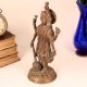 Hindu God Lord Vishnu Brass Statue for Worship