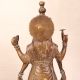 Hindu God Lord Vishnu Brass Statue for Worship