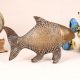 Premium Brass Handmade Fish Statue in English Art