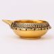 Brass Flower Design Oil Lamp Diwali Decoration Gift