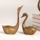 Handmade Decorative Brass Duck in Pair of 2