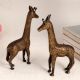 Decorative Finest Brass Giraffe in English Art in Pair of 2