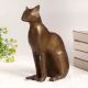 Handcrafted Finest Brass Cat Statue for Home Decor
