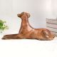 Handcrafted Dog Statue Made of Finest Brass