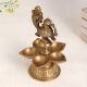 Handmade Finest Brass Peacock Oil Lamp for Decoration