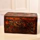 Handmade Brown Finish Wooden Box for Home Decor