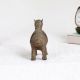 Brown Camel Brass Statue with Jali Work for Decoration