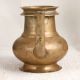 South Indian Art Vintage Brass Holy Water Pot with Spout