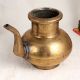 South Indian Art Water Pot with Spout Made of Brass