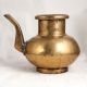 South Indian Art Water Pot with Spout Made of Brass