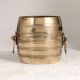 Shiny Premium Brass Measurement Bowl in South Indian Art