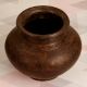 Vintage South Indian Brass Holy Water Pot for Home Decor
