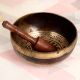 Handmade Bell Metal Tibetan Om Singing Bowl for Decor