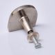 Silver Semi Oval Iron Cabinet Knobs