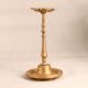 Elegant Golden Oil Lamp with 6 Jyot Made of Finest Brass