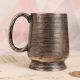 High-Quality White Metal Mug in English Art for Decoration