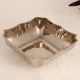 Handmade Nickel Plated Shiny Brass Bowl for Decoration