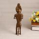 Handmade Brass Male Figure Statue Playing Cymbal for Decor