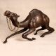 High-Quality Brass Statue of Camel Sitting for Home Decor