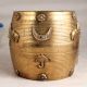 Handmade South Indian Brass Planter for Home Decor