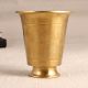 Shiny South Indian Holy Water Glass Made of Finest Brass
