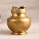Handmade Brown Ganga Jali Pot Made of High-Quality Brass