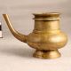 Elegant Brown Water Pot with Spout Made of Finest Brass