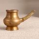 South Indian Art Brass Water Pot with Spout for Prayer