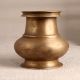 Elegant Brown South Indian Holy Water Pot Made of Brass