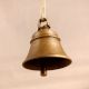 Vintage Finest Brass Temple Bell with Loop for Hanging