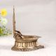 Premium Brass Gajalakshmi Oil Lamp for Prayer Room