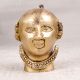 Premium Brass Gauri Head Statue for Prayer Room