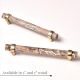 Etched Wooden Door Handles Adjustable Drawer  Pulls(5 Inch)