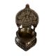 Gaj Laxmi Brass Oil Lamp (Ht-7.75 Inches)
