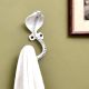 White Iron Snake Wall Hooks for Hanging