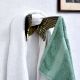 Antique Aluminium Eagle Wings Wall Hooks