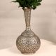 Handmade Nickel Plated Brass Flower Pot for Decoration