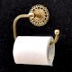 Premium Toilet Paper Holder Made of Brass in Golden Finish