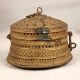 Round Finest Brass Jewelry Box for Home and Office Decor