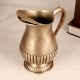 Handmade Silver Finish White Metal Jug for Home Decor