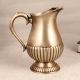 Handmade Silver Finish White Metal Jug for Home Decor