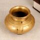 Engraved Vintage Brass Holy Water Pot for Home Decoration