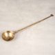Handmade Brown Brass Cooking Spoon for Home Decor