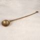 Vintage Handmade Brass Cooking Spoon for Collection