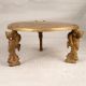 South Indian Art Brass Table for Decoration and Collection