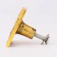 6 Pieces Antique Golden Aluminium Cabinet Knobs