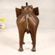 Handcrafted Tribal Art Elephant Statue Made of Brass