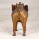 Beautiful Tribal Art Brass Elephant Statue for Home Decor