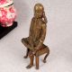Tribal Art Brass Sai Baba Statue for Prayer Room